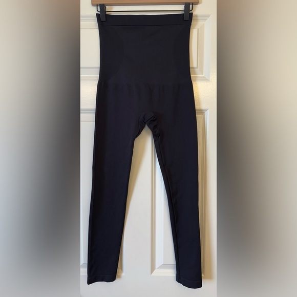 Shapermint Essentials High Waisted Shaping Leggings Black Size Large - Picture 2 of 7